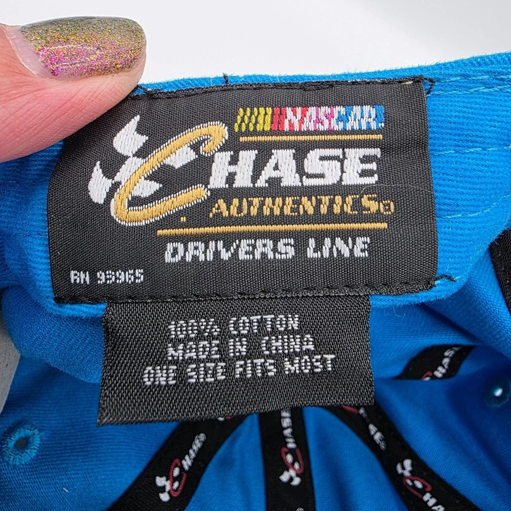 Alltel Nascar Chase Authentics 2008 Official Pitcap Cotton Blue Cotton One‎ Size